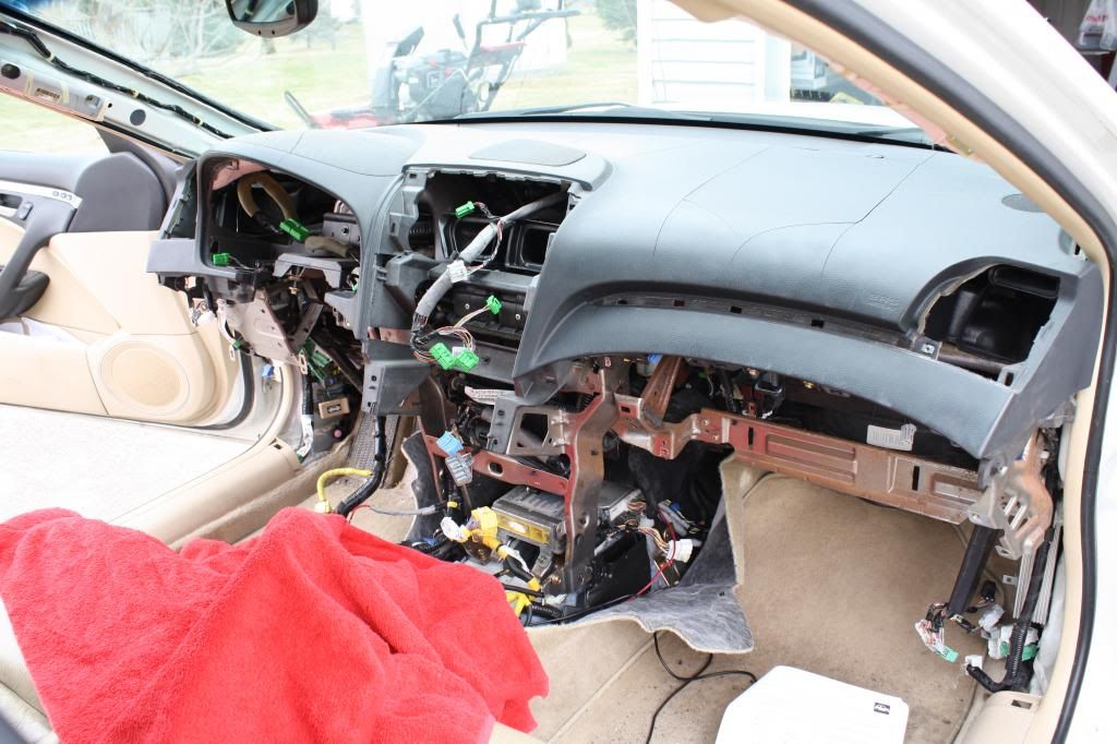 DIY 2004 TL Dashboard Replacement Images AcuraZine Acura